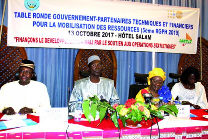 Table ronde Etat et PTF sur le RGPH 2019 du Mali : Pour la mobilisation de 6,9 milliards de FCFA