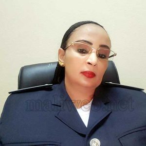 La président de l'association des policières du mali, Zéïnabou Walet Amidi : "Nous sommes prêtes à répondre à toutes les invitations"