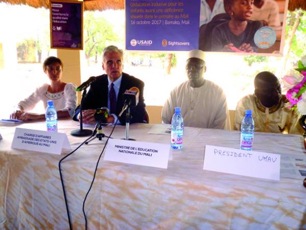Education au Mali : Sightsavers envoie des enfants déficients visuels à l’école