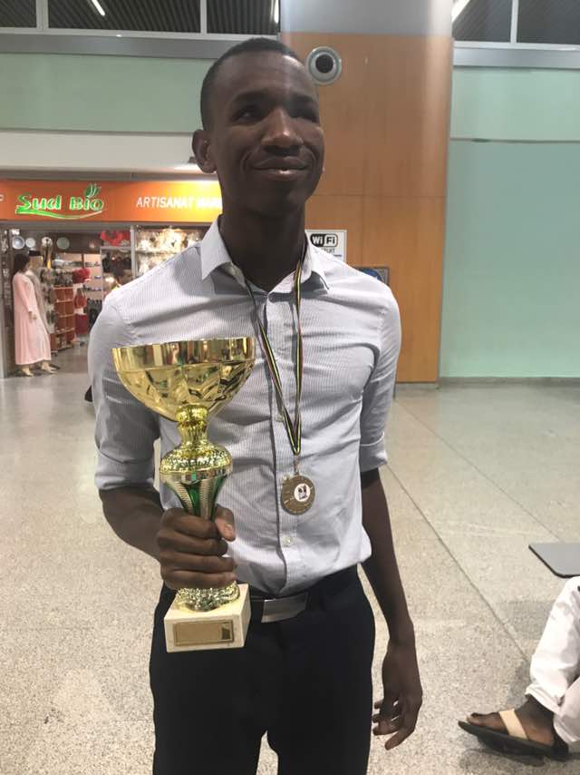 Bandiougou Traoré enthousiaste pour la première participation du Mali aux championnats du monde de Cecifoot Madrid 2018.