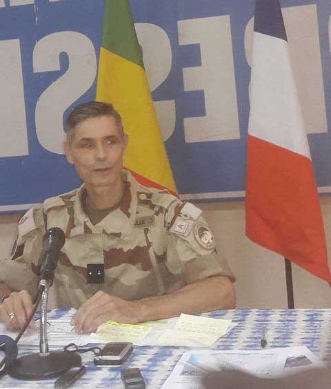 Général Christian Allavene représentant du COMANFOR barkhane au Mali : « Nous intervenons là où l’Etat malien nous demande d’intervenir »