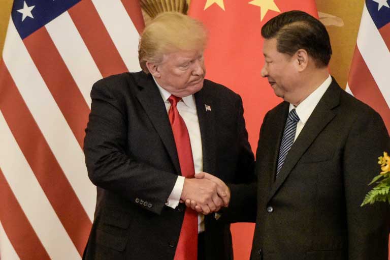 Trump à Pékin: moisson d'accords à plus de 250 milliards de dollars