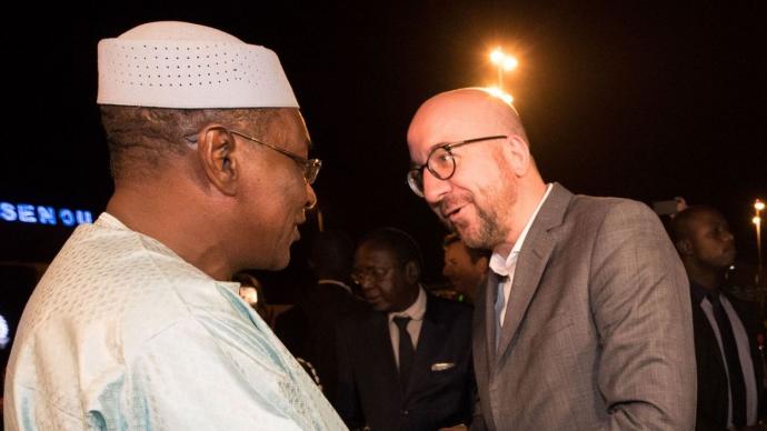 Le Premier ministre Charles Michel est en visite officielle au Mali