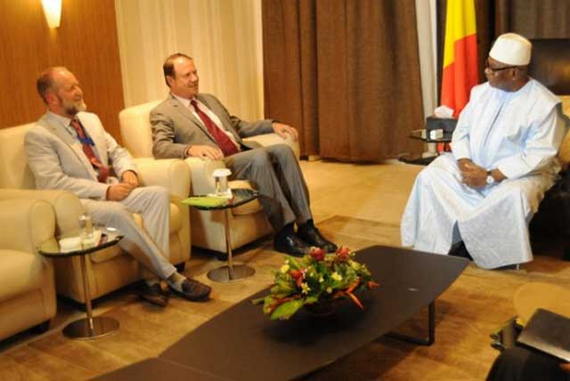 L’ambassadeur des Etats-Unis au Mali reçu en audience à Koulouba : Soutien ferme à la force conjointe du G-5 sahel