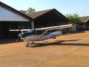 Sécurisation de l’aéroport de Bamako : l’avion de reconnaissance de l’armée de l’air à la manœuvre