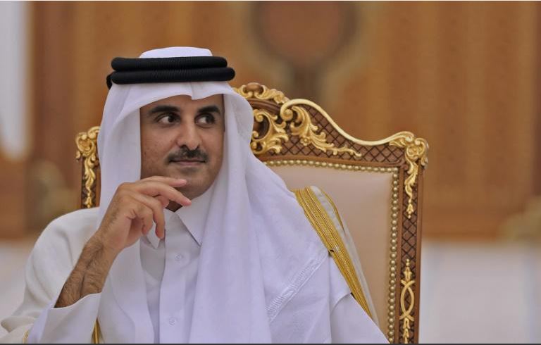 Mali-Qatar : L'Emir du Qatar  Son Altesse Sheickh Tamin Bin Hamas Al-Thani en visite de travail r Bamako