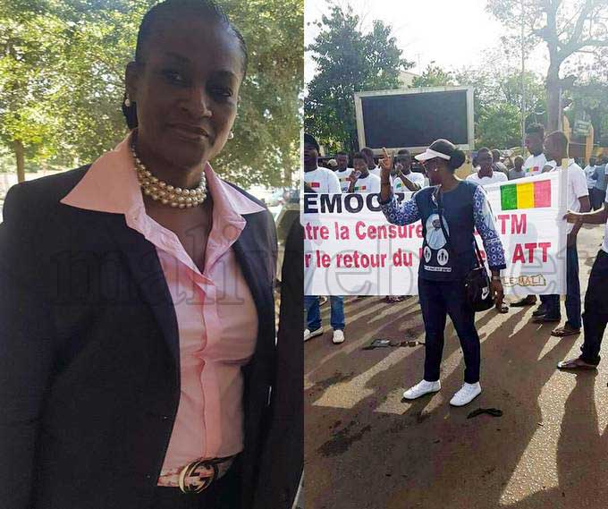 Fatoumata Sako dite Djina, membre du bureau au PDES : "Le président IBK est le seul vrai artisan du retour de son frère ATT  à Bamako. Et nous le plaçons sous le signe de la réconciliation nationale"