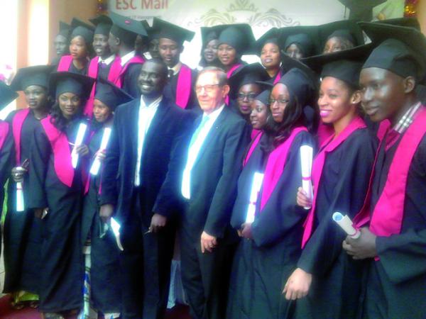 Ecole Supérieure de Commerce du Mali : La promotion 2014 – 2017 obtient son diplôme de Licence professionnelle