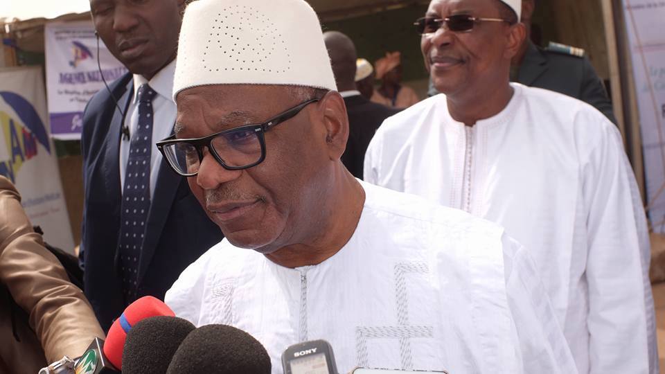 Le Chef de l’Etat S.E.M Ibrahim Boubacar KEÏTA, à propos du retour de l’ancien Président de la République Amadou Toumani TOURE