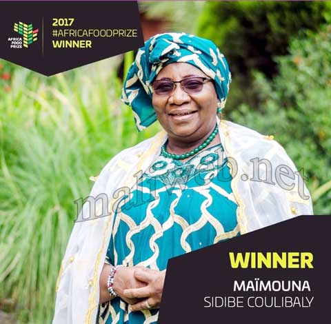 Mme Maïmouna Sy Coulibaly : Lauréate 2017 du Prix africain de l'alimentation