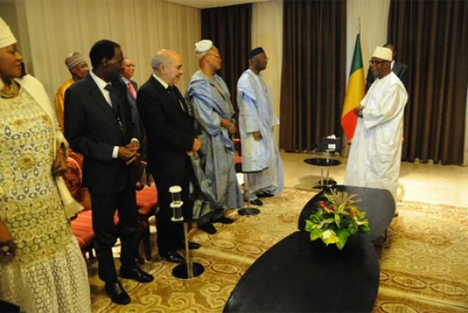 Audience à Koulouba : le président Kéita reçoit les médiateurs de l’espace UEMOA