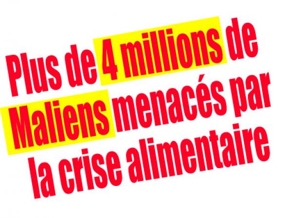 Insécurité alimentaire : La famine annoncée au Mali