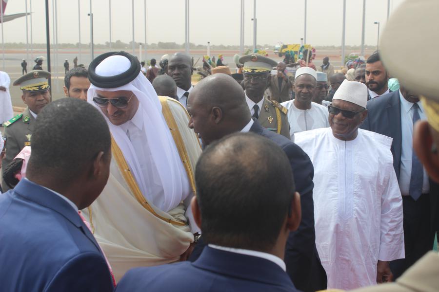L’Emir du Qatar en visite de travail au Mali :  Le Qatar débloquera 40 millions de dollars en faveur du Mali