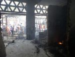 Incendie au grand marché: d’énormes dégâts matériels!