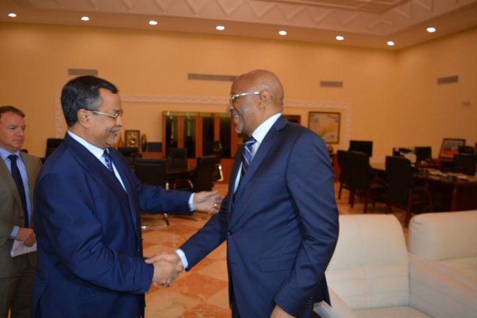 Monsieur Mahamat Saleh Annadif a été reçu en audience, lundi 22 janvier 2018, par le premier ministre Soumeylou Boubeye Maïga