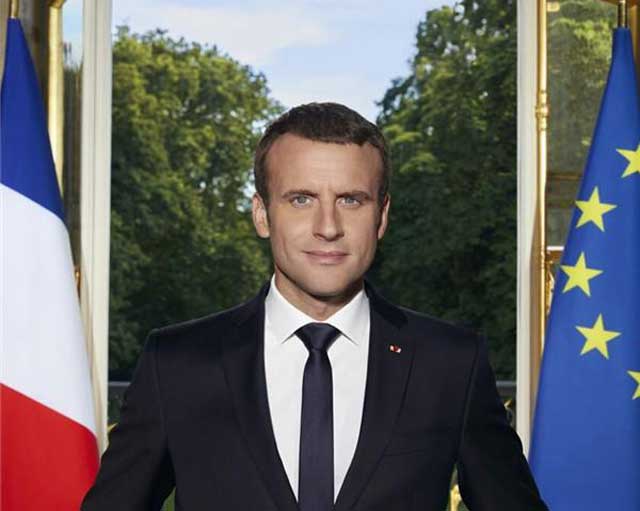 Interview exclusive du président français Emmanuel Macron