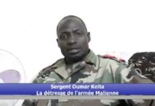 Le sergent Oumar Keita
