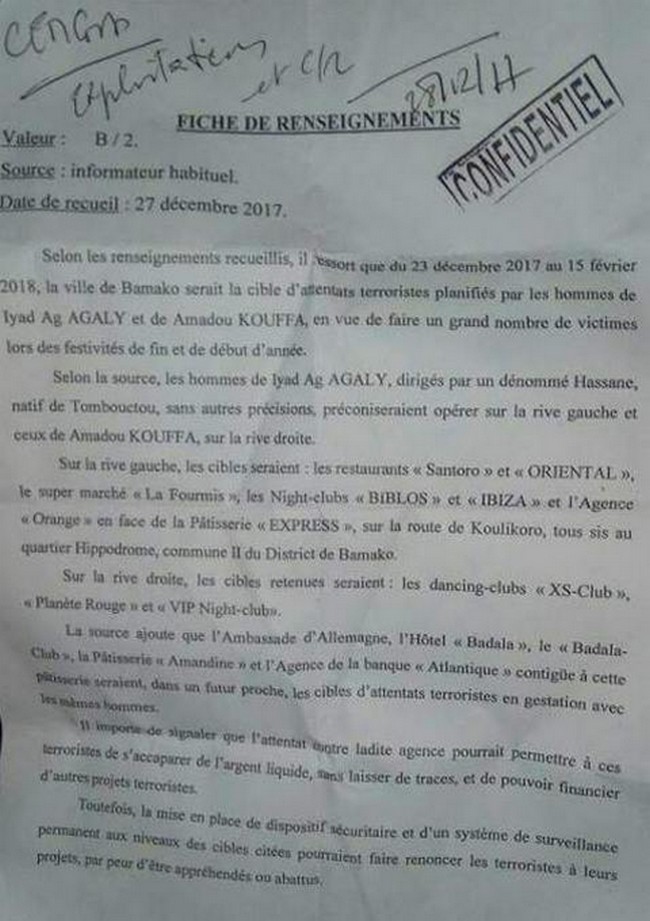 Coup de bec de Soloni : Secret défense : Quand les documents secrets font le tour des réseaux sociaux…