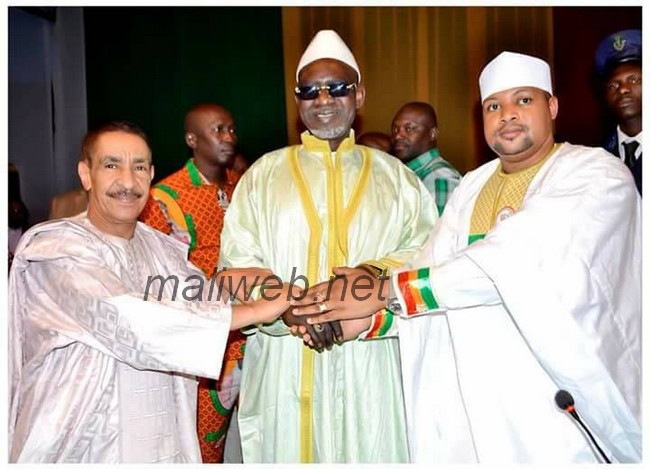 Pour leur contribution à la paix :  Le Mum honore Ousmane Madani Haïdara et Mohamed El Moctar