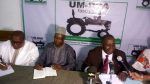 Dr Ibrahim Bocar Bah lors de la présentation de vœux de l’UM-RDA fasojigi à la presse