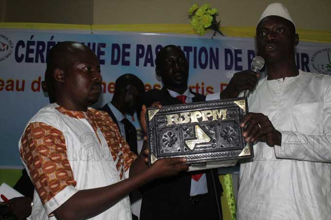 Réseau des jeunes des partis politiques :  Adama Togo du Rpm investi président