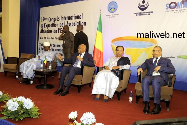 19ème Congrès de l’Association africaine de l’eau : L’accélération de  l’accès à l’eau et l’assainissement  au rendez-vous de  Bamako