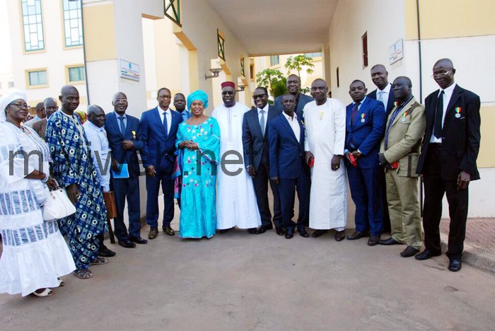 Distinctions honorifiques au ministère de l'économie numérique et de la communication : Une dizaine d'agents décorés dont Abdoulaye Traoré de l'AMAP et Mme Konaté Oumou Djatta Kéïta de l'Ortm au grade de Chevalier de l'Ordre national