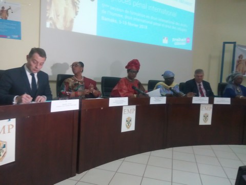 Le Procès Pénal International au cœur de la 5ème session de formation en Droit de l’Homme