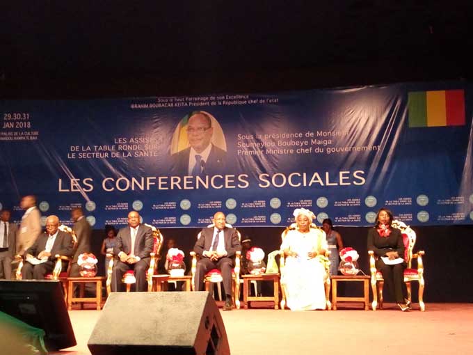 Assises de la table ronde sur le secteur de la santé :  Des recommandations fortes pour un climat social apaisé dans le secteur
