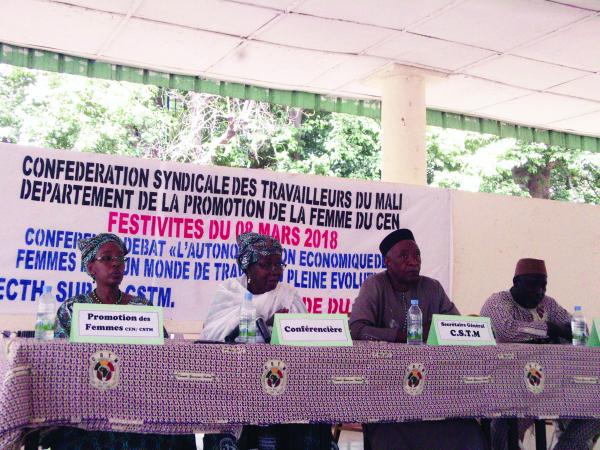 Commémoration de la fête du 08 Mars : L’autonomisation des femmes au cœur du débat des femmes de la CSTM