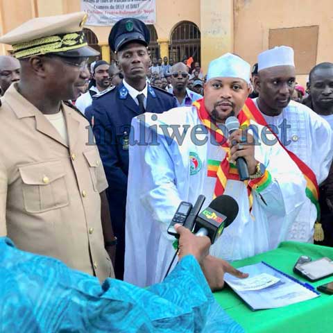 Pour la paix et la cohésion sociale :  Cheick Harouna Sankaré dans la région de Mopti pour mieux sensibiliser les populations