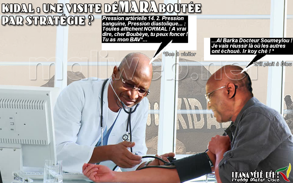 Une visite déMARAboutée par stratégie ?