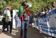 manifestation organisée par la communauté peule à Bamako