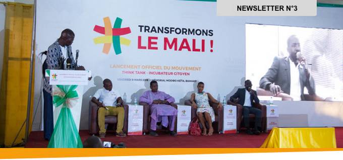 Mouvement "TRANSFORMONS LE MALI" :  58 stratégies pour développer le Mali