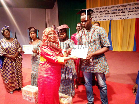 Centre Maridie Niaré : La 23ème promotion baptisée Nina Wallet Intallou