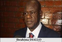 Le Commissaire à la RSS, l’Inspecteur Général de Police Ibrahima Diallo