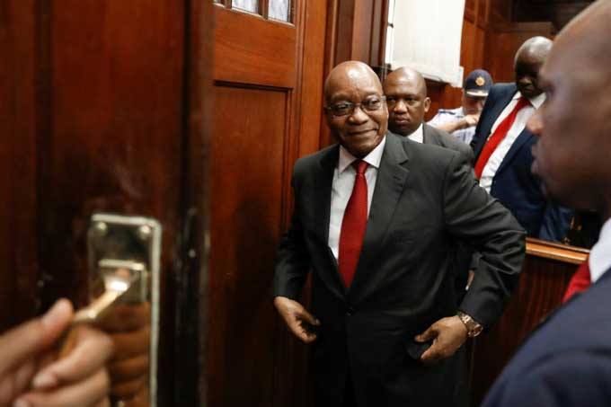 Afrique du Sud: le procès pour corruption de l'ex-président Zuma renvoyé en juin