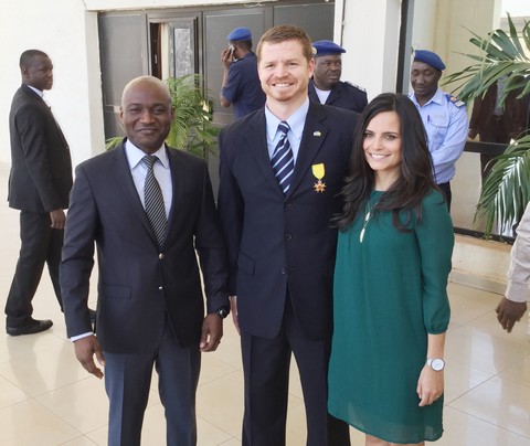 Le Responsable de la Sécurité de l’Ambassade des Etats-Unis d’Amérique au Mali, Jason Willis, Décoré Chevalier de l’Ordre National du Mali à Titre Etranger