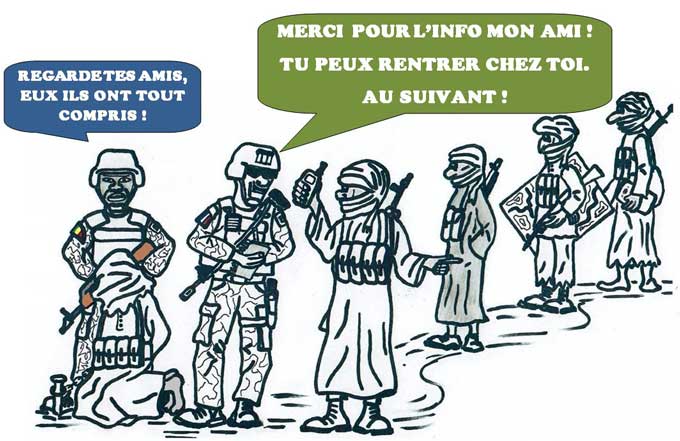 Les succès des défenseurs de la paix au Mali se multiplient, quand les langues se délient.