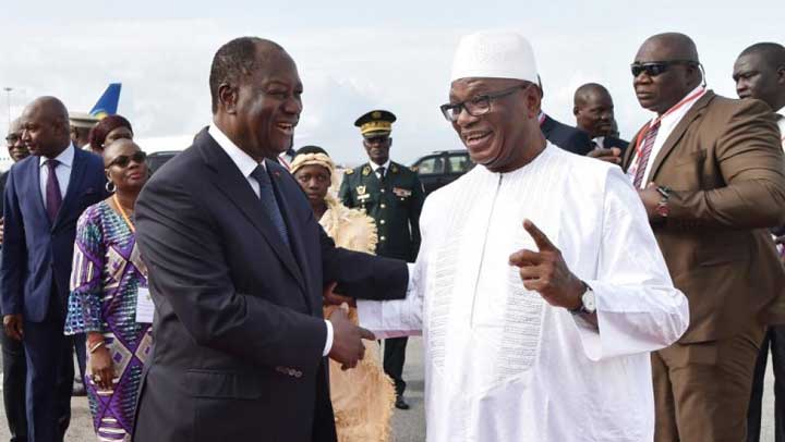 IBK à Abidjan: Mali et Côte d'Ivoire se serrent les coudes contre le terrorisme