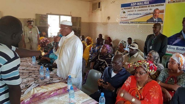 Mali: Aliou Diallo investi Sikasso, troisième région et grand vivier électoral du Mali