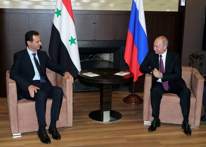 Poutine et Assad plaident pour la reprise du "dialogue politique" en Syrie