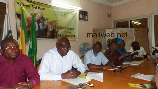Présidentielle 2018: le Front Populaire prépare un grand meeting de soutien à la candidature de Zoumana Sacko