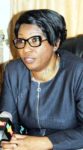 Mme Touré COUMBA Sidibé, présidente de l'APBEF face à la presse