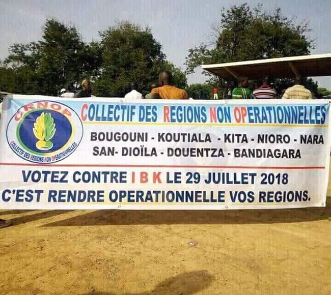 Prétendu retrait du soutien du CRNOP à Soumaila Cisse, son président, Mamba Coulibaly réagit :   « Je persiste et signe que le Collectif des Régions Non opérationnelles soutient le candidat Soumaila »