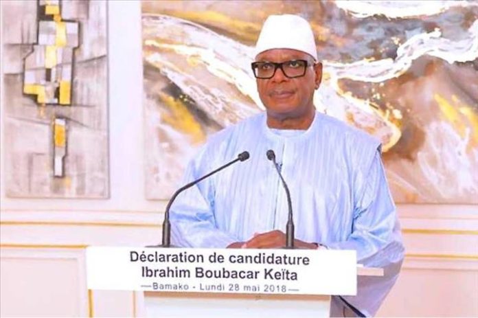Le président Ibrahim Boubacar Keita