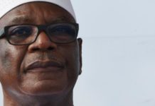 Ibrahim Boubacar Keita, ici le 10 mai 2018