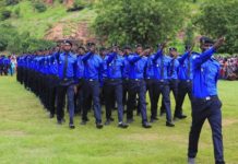 La Cérémonie de sortie d`une promotion de policiers a eu lieu à l`Ecole Nationale de Police le Mardi 1 Août 2017.