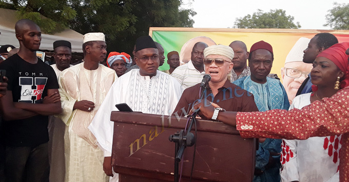 Présidentielle de 2018   : Parrainé par le ministre Thierno Hass Diallo, le Mouvement ensemble pour IBK porté sur les fonts baptismaux à Kati