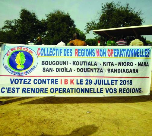 Bougouni : Le collectif des régions non opérationnelles manifeste